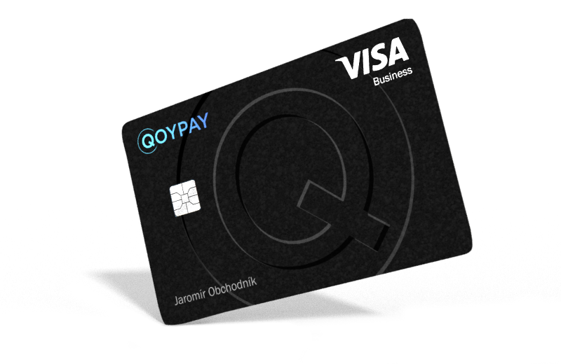 rotated QOYPAY business card